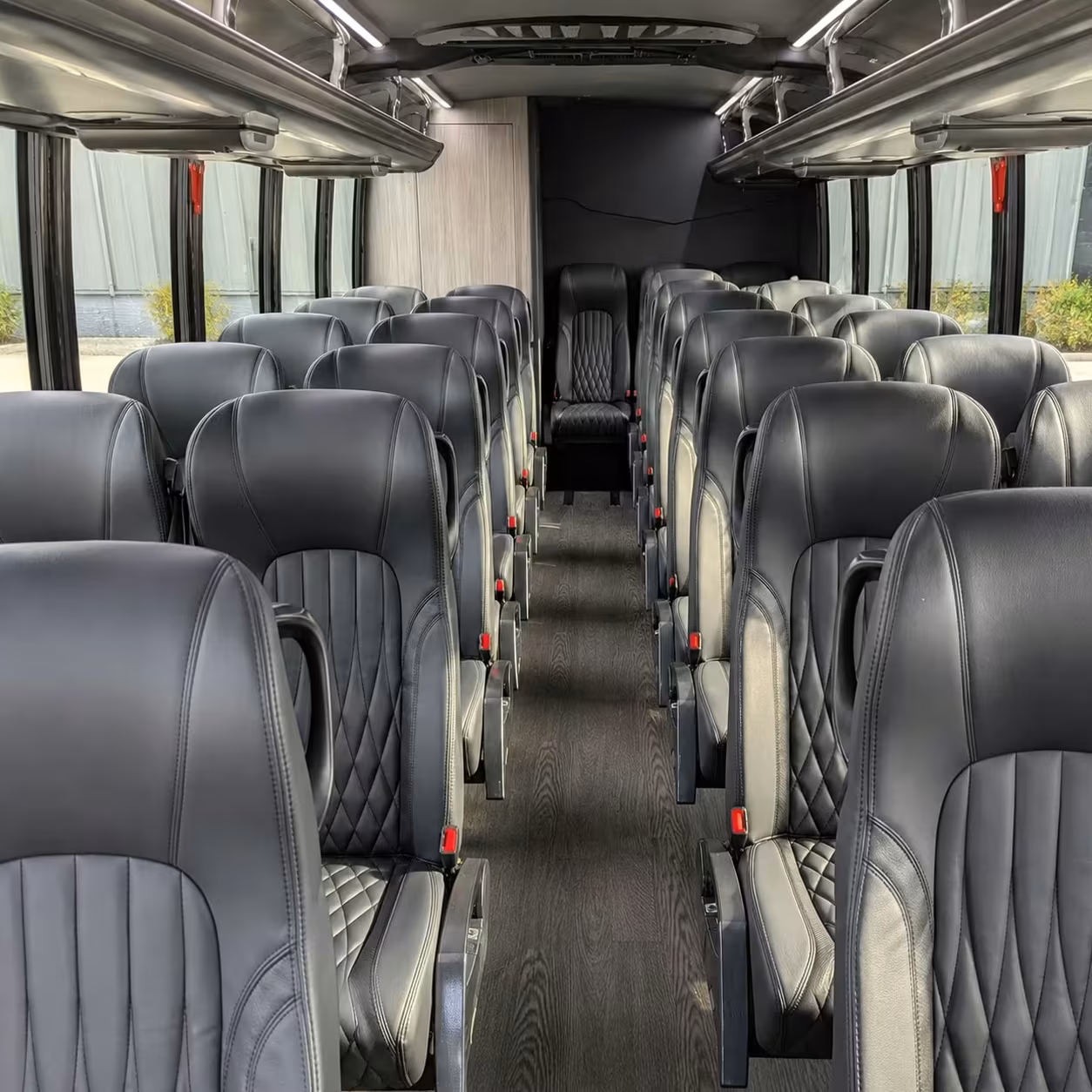 35 passenger minibus inside