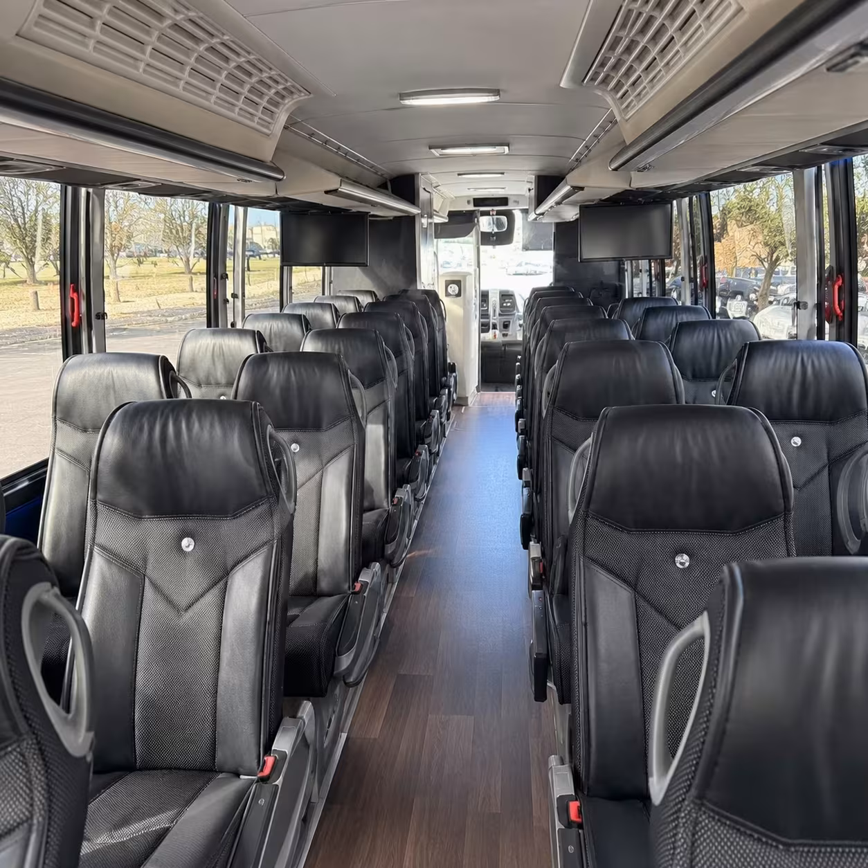 corporate event bus rentals in woodland