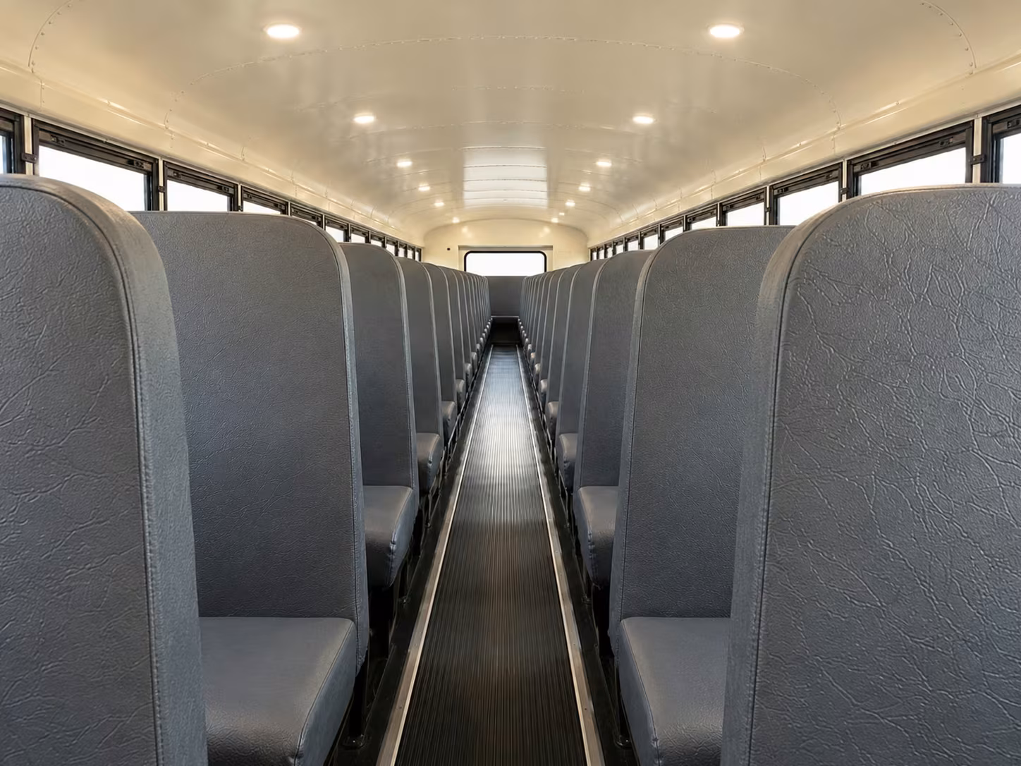 school bus interior