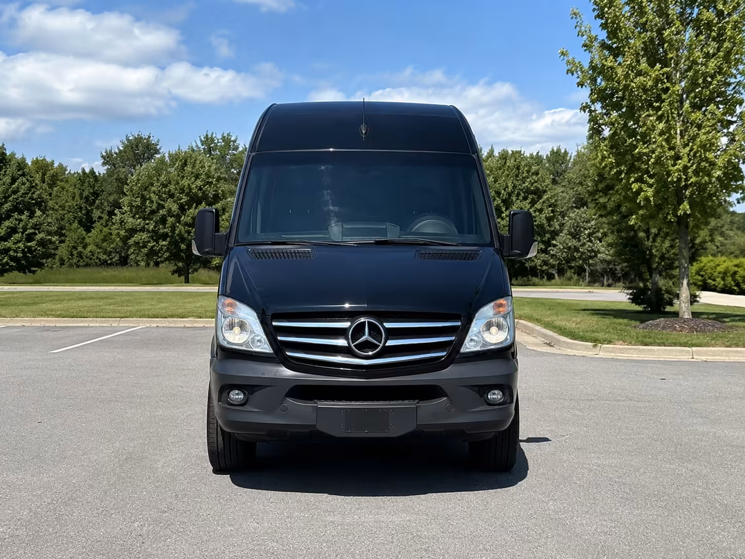 sprinter van with driver