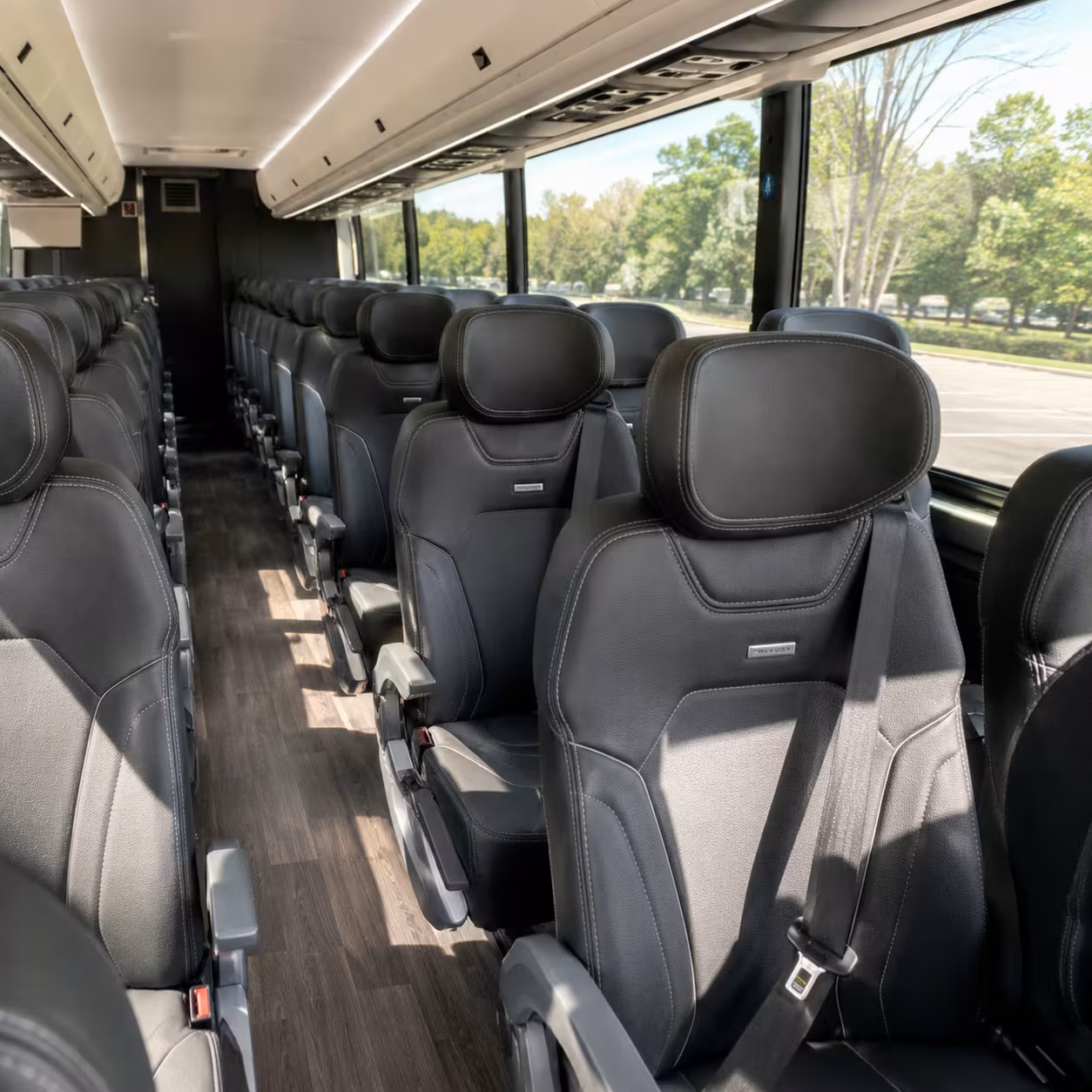 woodland charter buses for government and agriculture teams