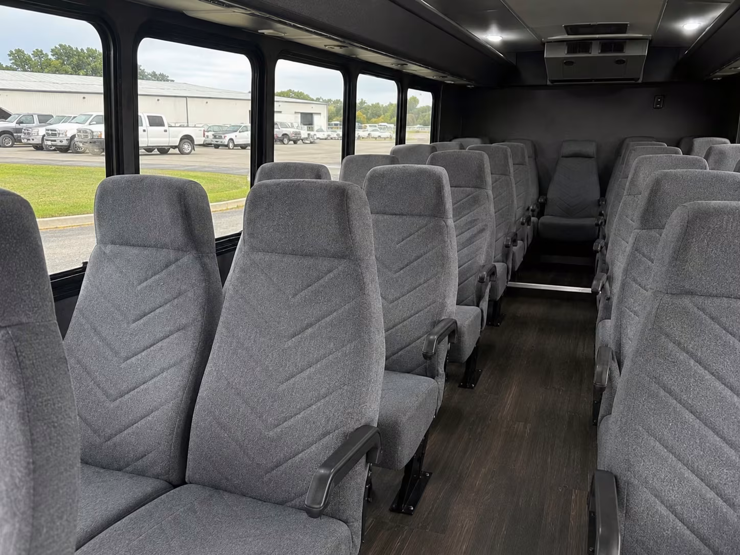 woodland rehearsal dinner minibus rentals for wedding weekends
